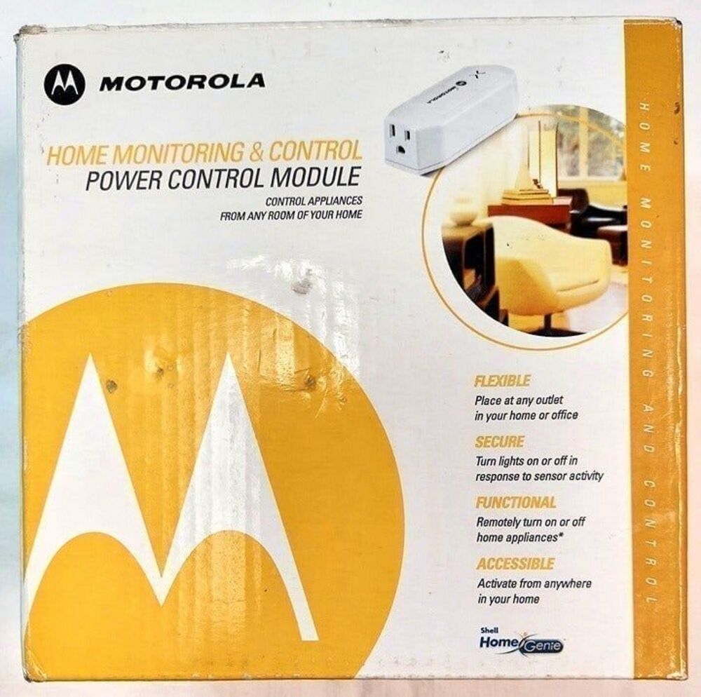 Motorola HM1000 Home Monitoring & Control Power Module Smart Home